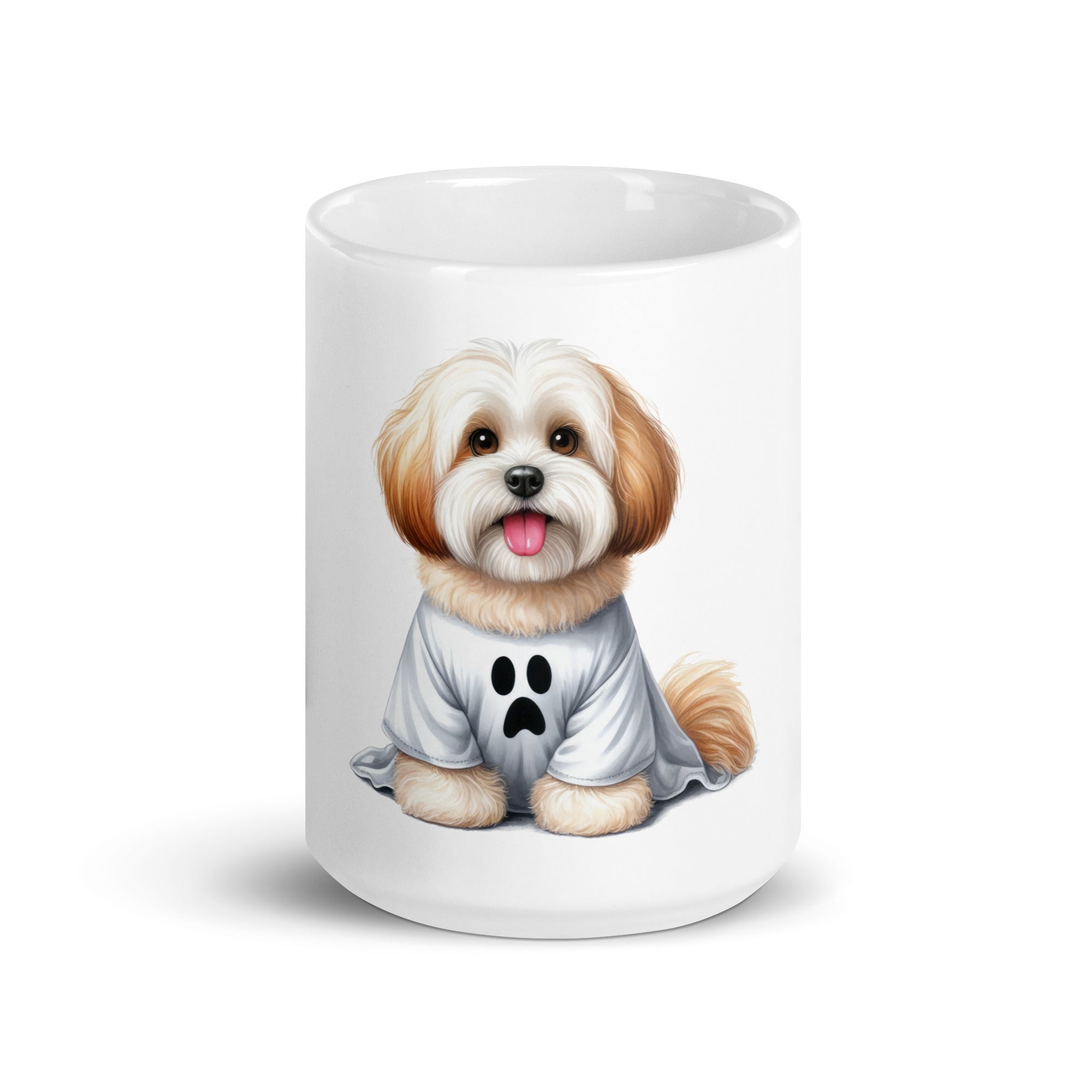 Halloween Pet Mug – Boo Bark Havanese Dog Design | Gallory Hive