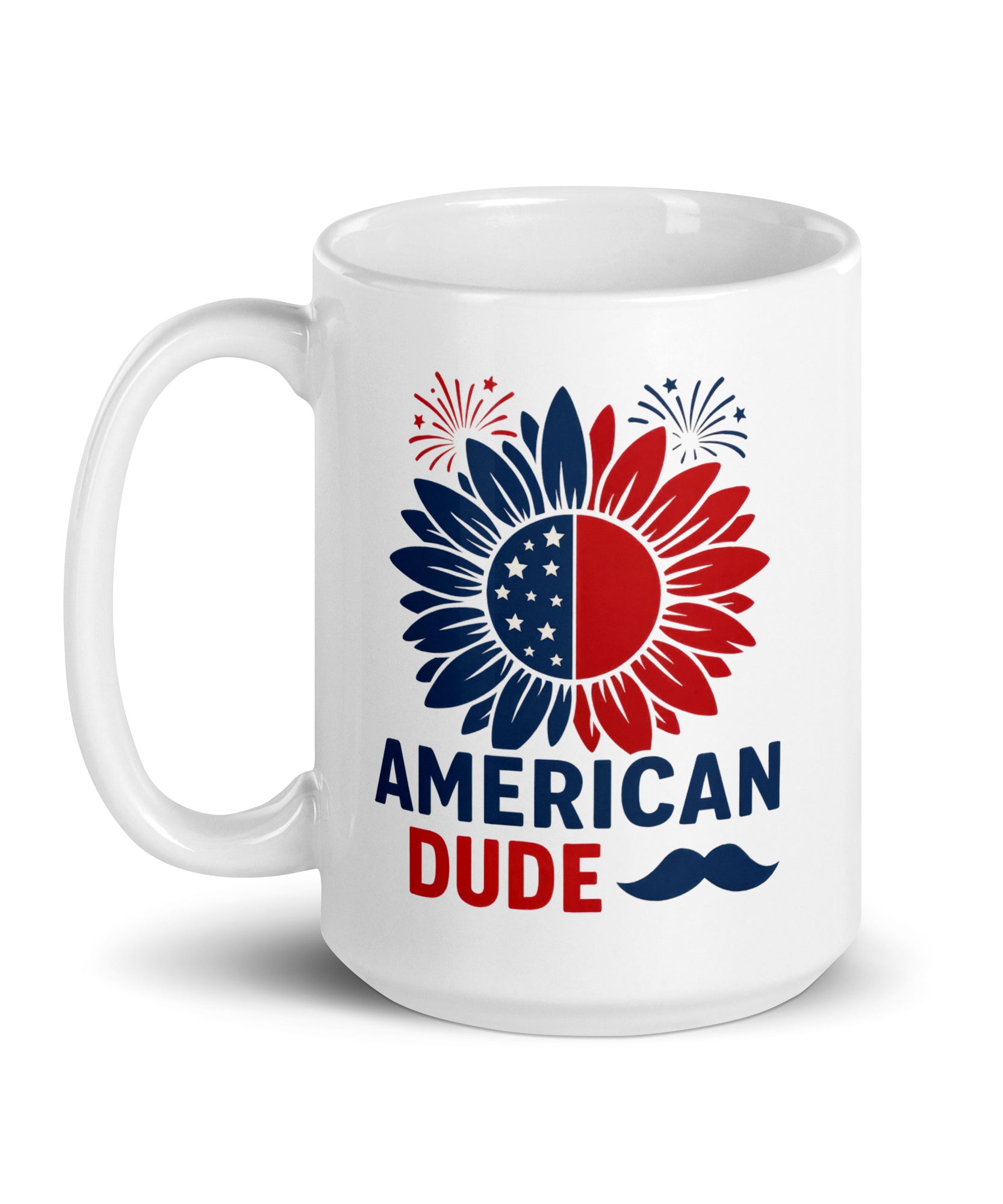 American Dude Coffee Mug – USA Pride Design | Gallory Hive