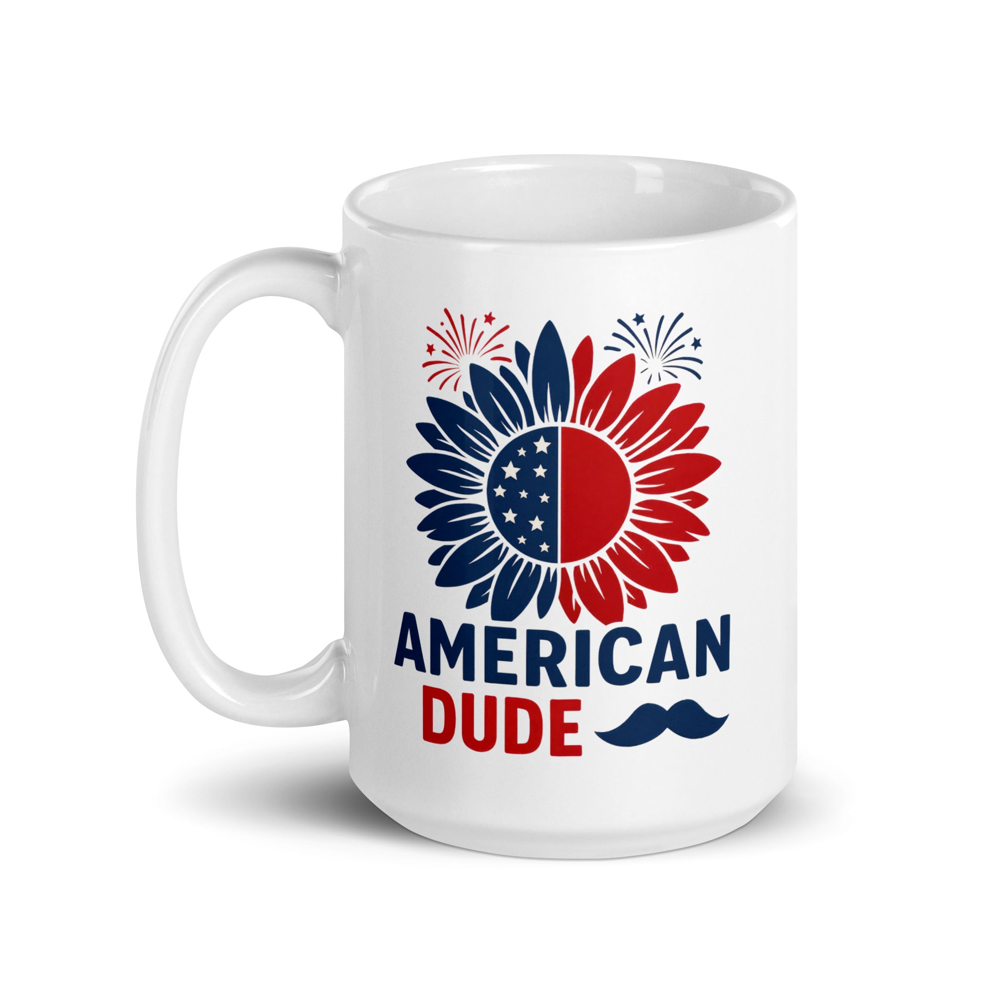American Dude Coffee Mug – USA Pride Design | Gallory Hive