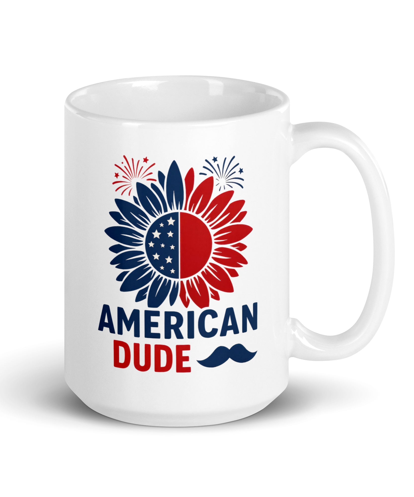 American Dude Coffee Mug – USA Pride Design | Gallory Hive