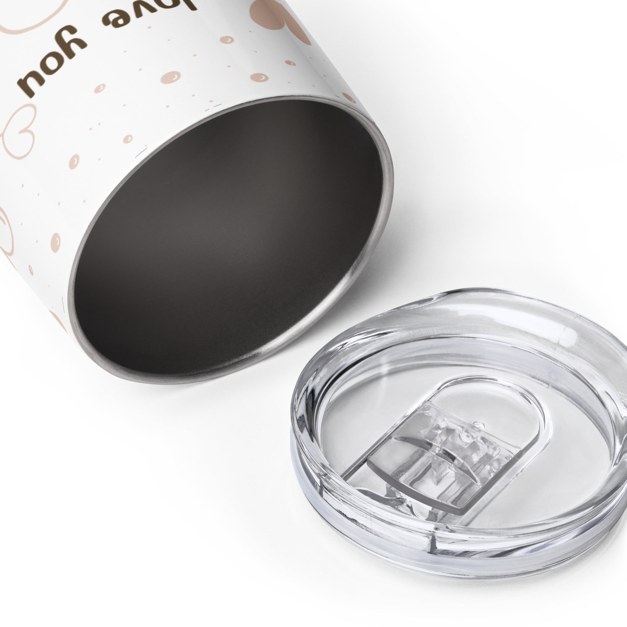 Romantic Love You Stainless Steel Wine Tumbler | Gallory Hive